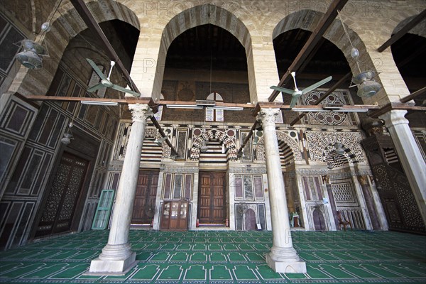 Prayer room of the mosque