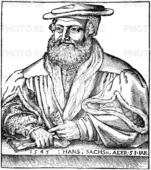 Portrait of Hans Sachs