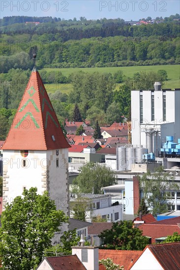 Obertor is a historical sight in the city of Ravensburg. Ravensburg