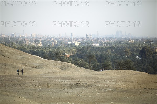 Desert of the Sakkara necropolis