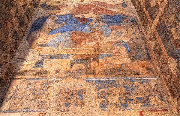 Interior frescoes