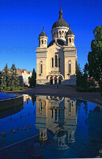 Orthodox Cathedral at the Piata Avram Iancu in Cluj