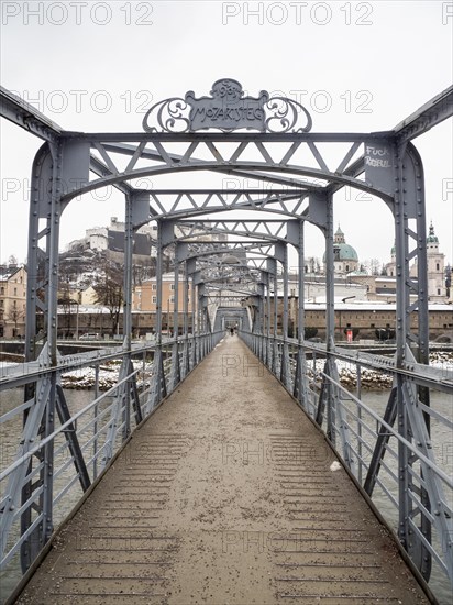 Mozartsteg over Salzach