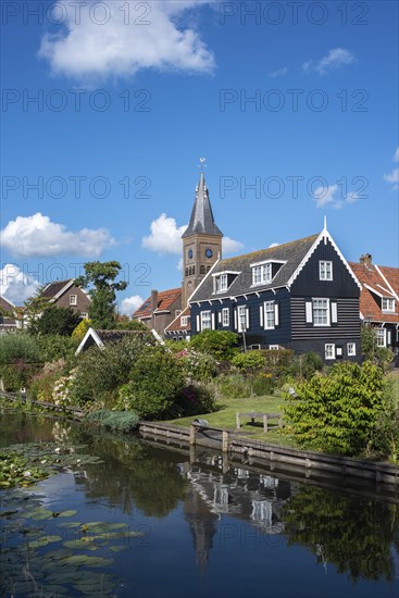 Characteristic village scene at Westerstraat