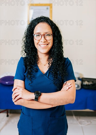 Portrait of smiling woman