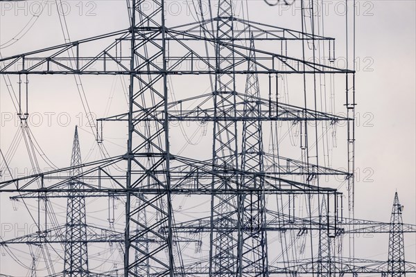 High-voltage pylons