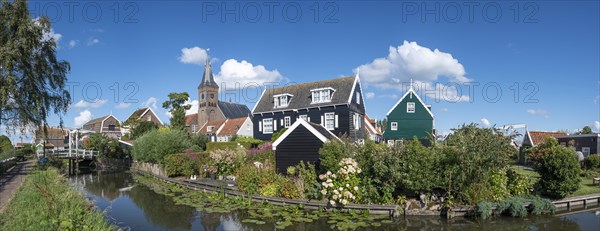 Characteristic village scene at Westerstraat