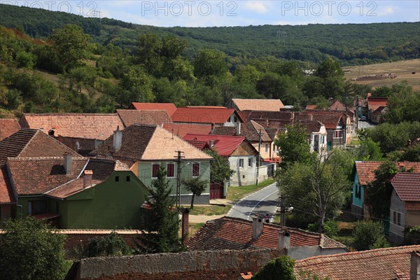 View of Calnic from the Counts Castle. Calnic