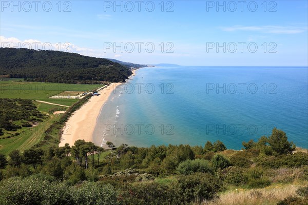 Beach section near Rodi Garganico