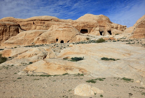 Burial caves