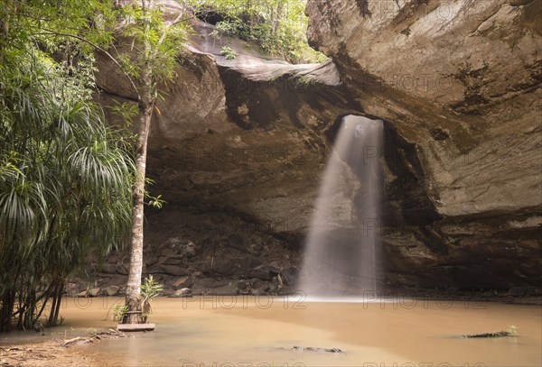 Sang Chan Waterfall in National Park