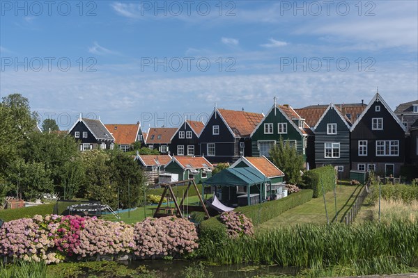 Historic village scene at Havenbuurt