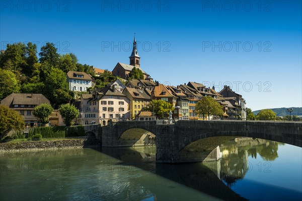 Village view with Rhine