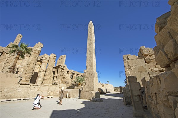 Obelisk at Karnak Temple