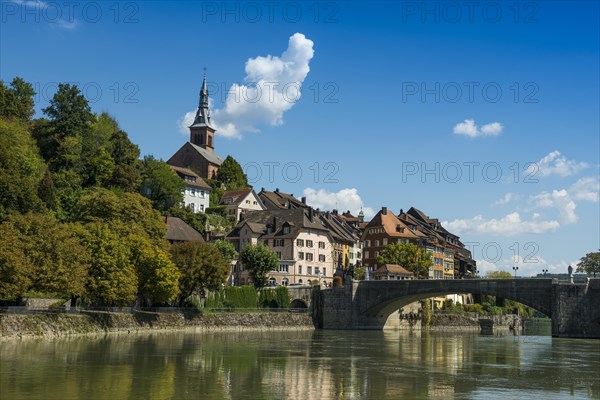 Village view with Rhine