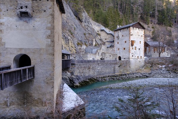 Old customs house on the Inn