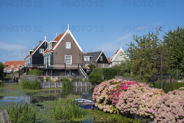 Historic village scene at Havenbuurt