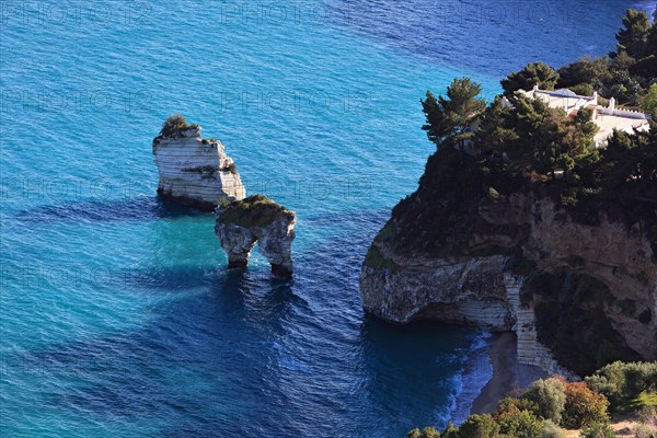 Coastal landscape at the Gargano