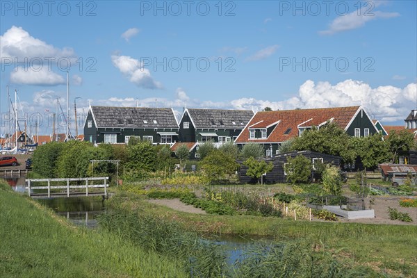 Historic village scene at Havenbuurt