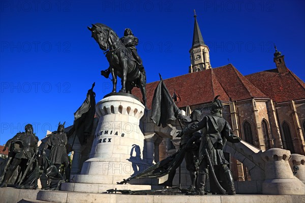 Equestrian statue of Matthias Corvinus