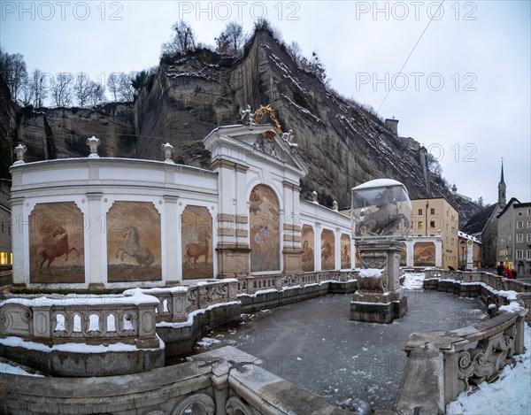 Marstallschwemme in winter