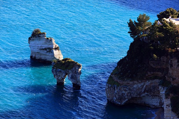 Coastal landscape at the Gargano