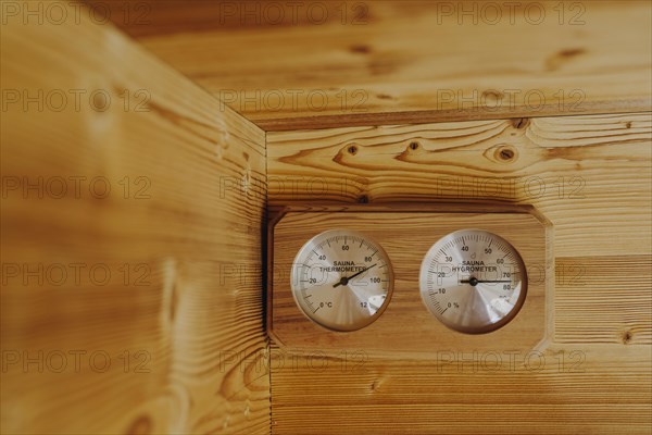 Sauna Thermometer & Hygrometer