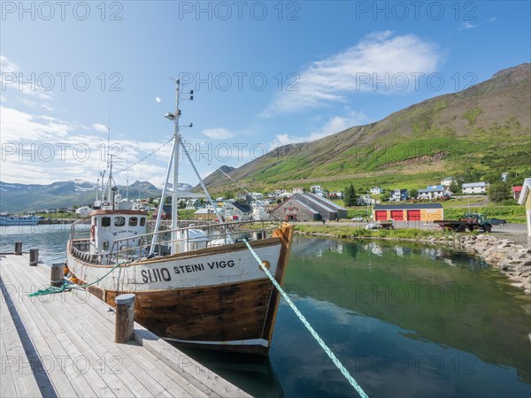 Fishing boat in the harbour