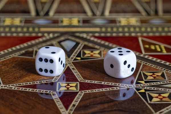 Wooden Chess Backgammon Game