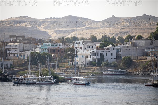 Boats on the Nile