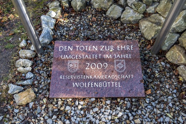 Memorial and resting place for 76 Russian soldiers who died here in captivity during the Second World War