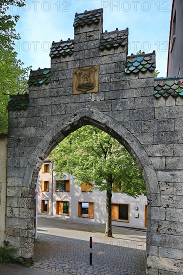 The city wall is a historical sight in the city of Ravensburg. Ravensburg