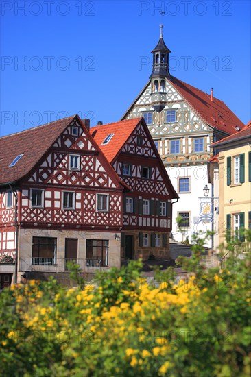 Old town and town hall of Burgkunstadt