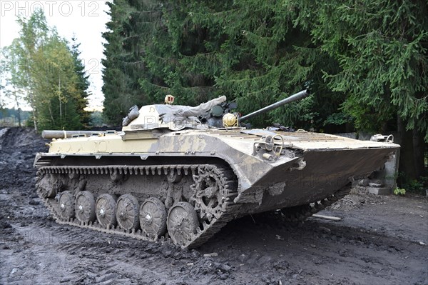 Russian tank BMP