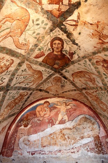 Interior frescoes