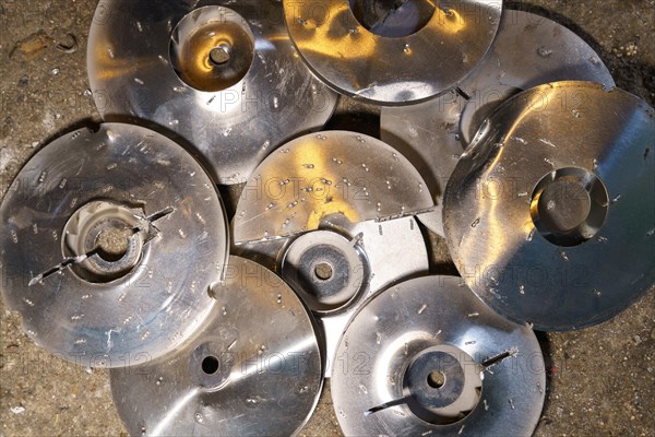 Aluminum elements from electric motors