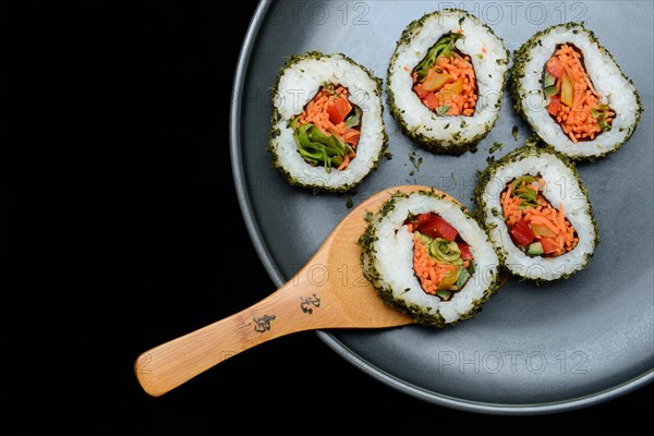 Vegetarian sushi