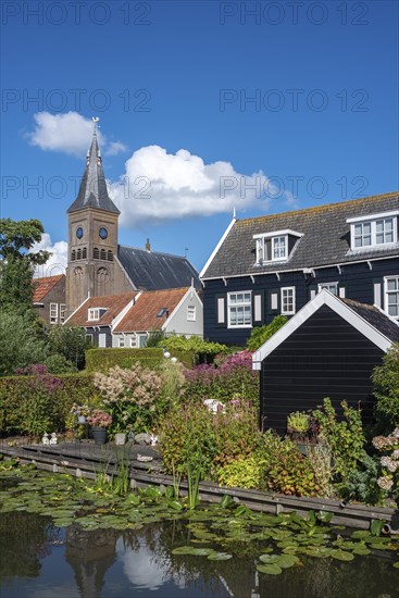 Characteristic village scene at Westerstraat