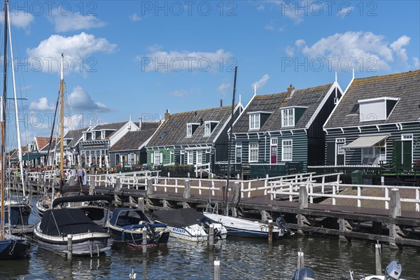 Historic village scene at Havenbuurt