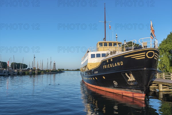Museum ship Friesland at the jetty