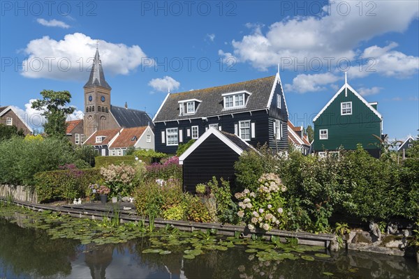 Characteristic village scene at Westerstraat