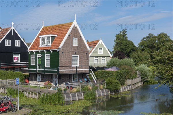 Historic village scene at Havenbuurt