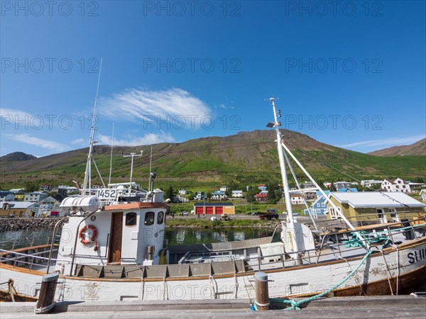 Fishing boat in the harbour