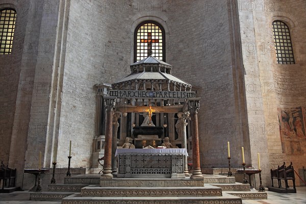 Interior of the Basilica of San Nicola