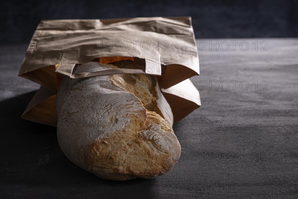 Ciabatta Bread in Paper Bag