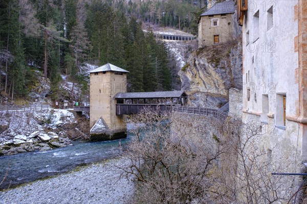 Old customs house on the Inn