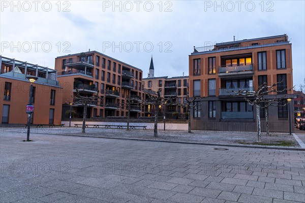 DITIB Mevlana Mosque between new residential buildings