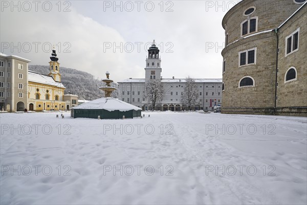 Salzburg in winter