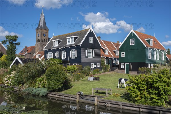 Characteristic village scene at Westerstraat