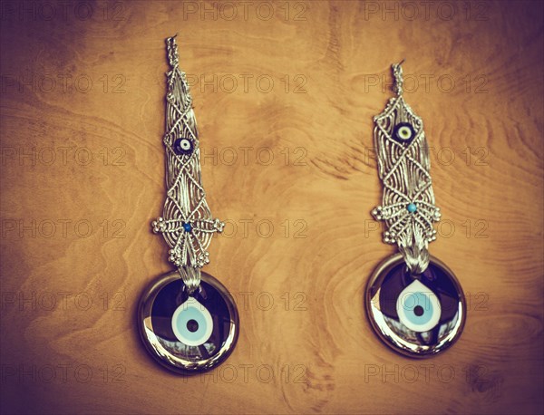 Evil eye bead as Amulet souvenir from Turkey